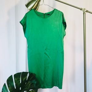 Green Silk Dress
